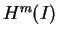 $ H^{m}(I)$